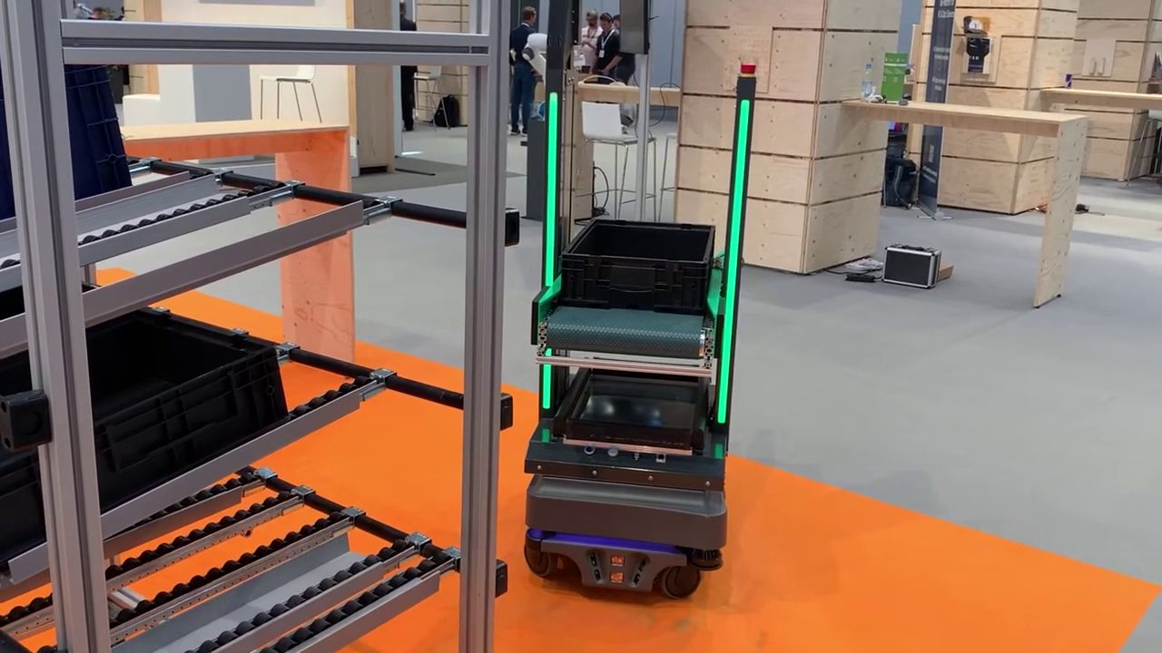 Automatisierte Logisitik mit dem Trulifter AMR