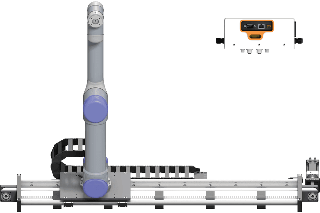 7. Achse für Universal Robots bis 0,3 m/s