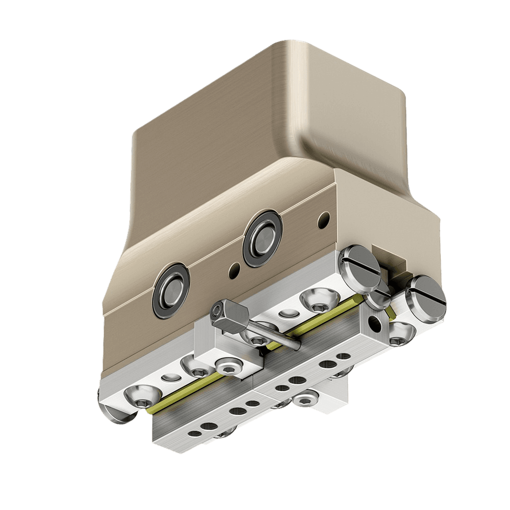 2-Backen-Parallelgreifer RP-Serie mit Rollenführung