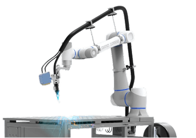 Intelligente Cobot Plattform für Schweißanwendung